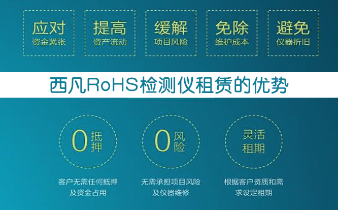 为什么要租赁RoHS检测仪