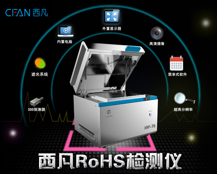 展示西凡RoHS检测仪的几个优势表现